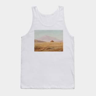 Mountain Plateau with Hut by Frederic Edwin Church Tank Top